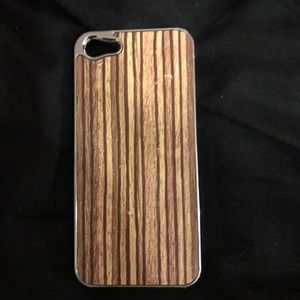 🆒 **3 for $10** EUC Wooden iPhone 5/5S Case